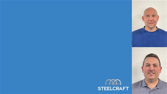 Congratulations to Lee and Jon on your new roles at Steelcraft!