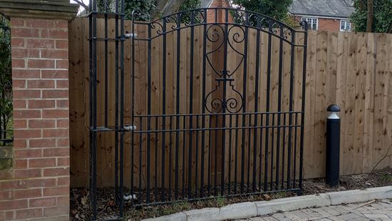 Restoring Sycamore Square Gates